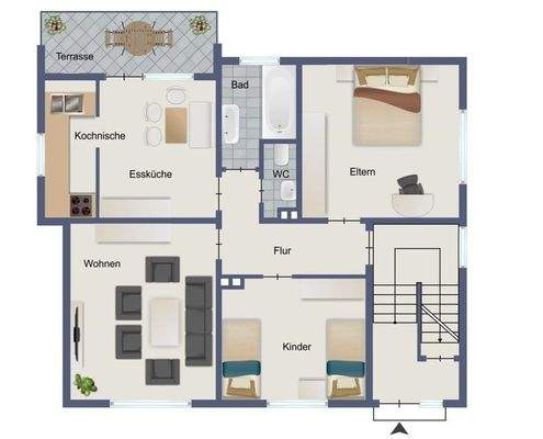 Grundriss Erdgeschoss