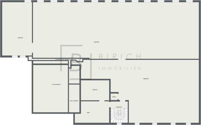UG - Dieser Grundriss ist nicht maßstabsgerecht und ist zur Maßentnahme nicht geeignet. Er dient nur der Vorinformation