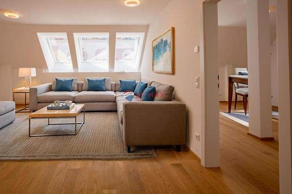 Virtual Homestaging AI - Wohnzimmer - Modern