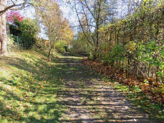untere Zufahrt zum Grundstück 