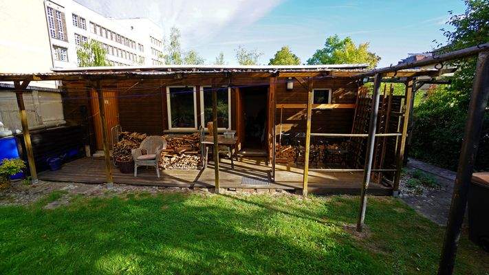 Das Sommerhaus kann wunderbar für Homeoffice, Gäste oder als Werkstatt genutzt werden