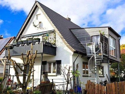 Front u. Seitenans. m. neuem  Anbau