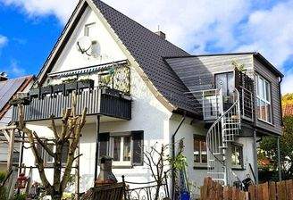 Front u. Seitenans. m. neuem  Anbau