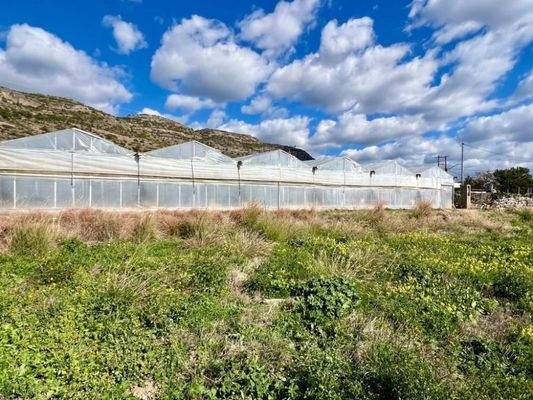 Südkreta, Koutsouras: Baugrundstück mit Meerblick zu verkaufen
