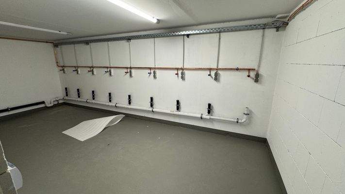 Waschraum mit WaMa Stellplatz