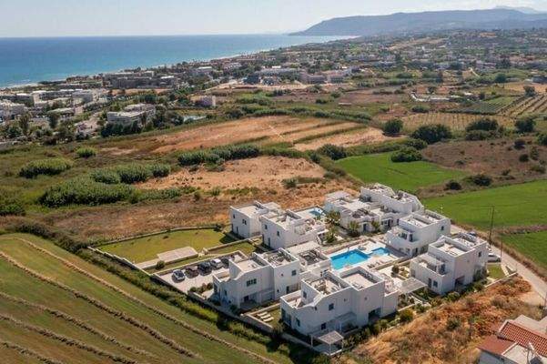 Kreta, Asprouliani: Schönes Haus in toller Anlage mit Meerblick zu verkaufen