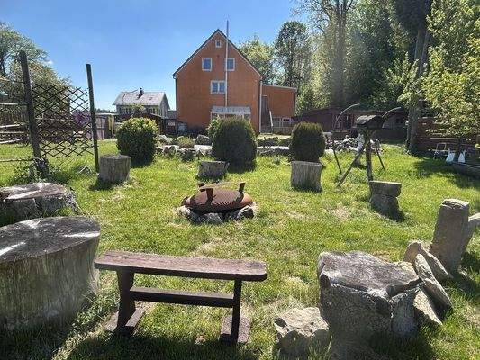 Garten kreativ gestaltet