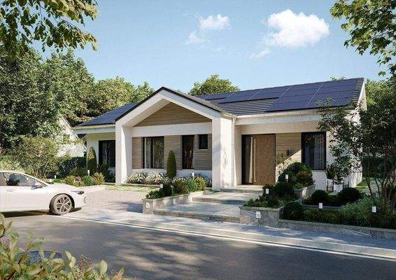 Mögliche Bebauung - Ansicht Bungalow