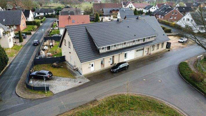 Vogelperspektive Seitenansicht Links