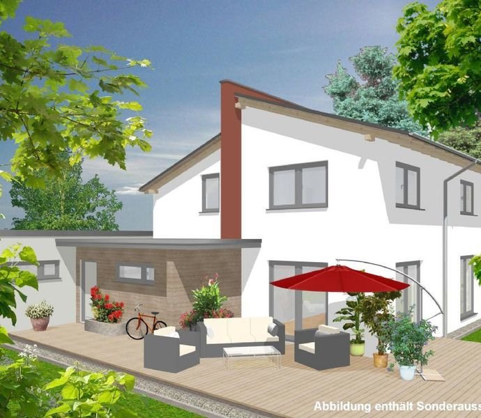 Ihr modernes Einfamilienhaus mit versetztem