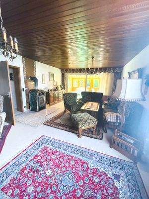 Wohnzimmer mit Schwedenofen