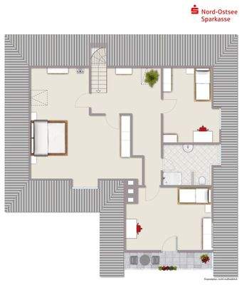 Grundriss Dachgeschoss