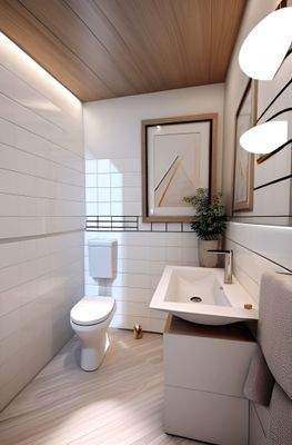 EG Gäste-WC (Einrichtungsbeispiel)