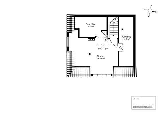 Grundriss Dachgeschoss