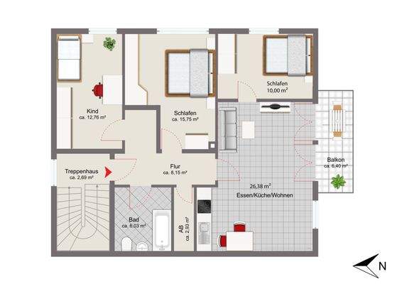 Grundriss-Alternativ