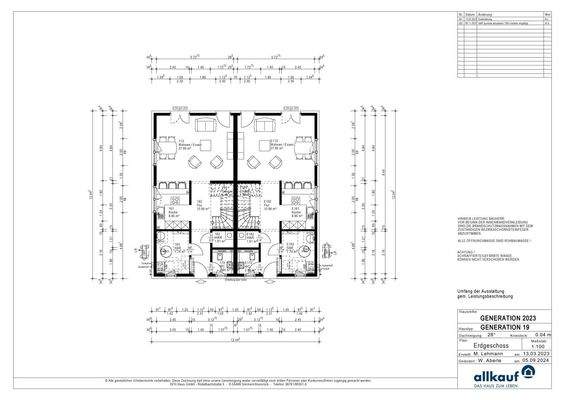 Grundriss Erdgeschoss