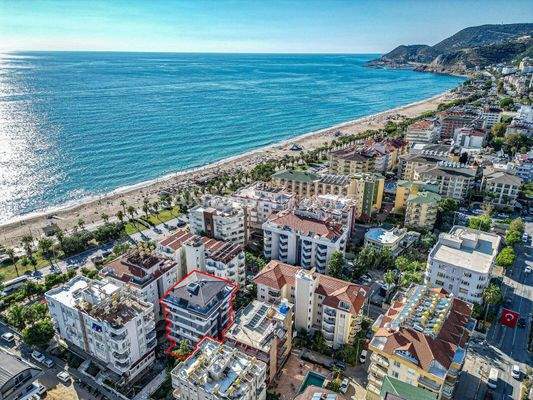 Stylish Flats Close to Beach in Alanya Center