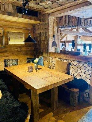 Restaurant hinterer Bereich