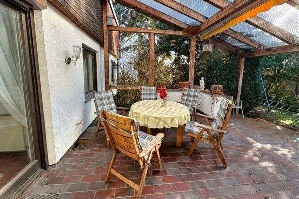 Überdachte Terrasse