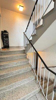 gepflegtes Treppenhaus