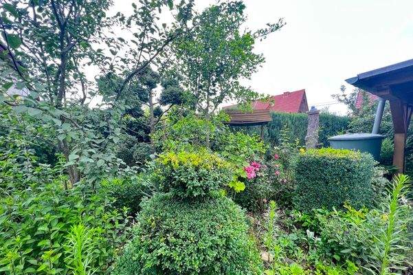 Liebevoll angelegter Garten