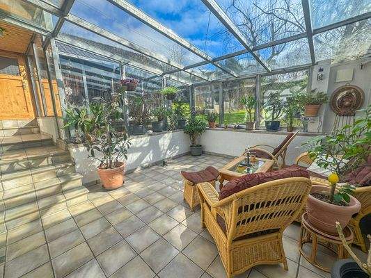 beheizter Wintergarten