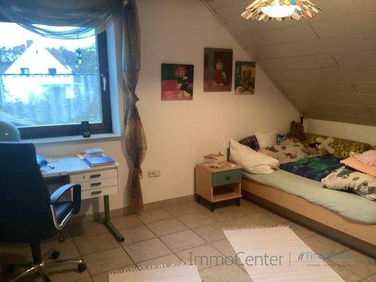 Kinderzimmmer im Dachgeschoss