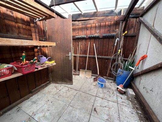 Geräteschuppen Raum 2