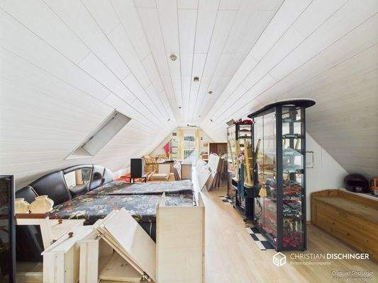 Ausgebautes Dachstudio