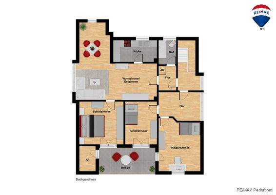 Grundriss Obergeschoss