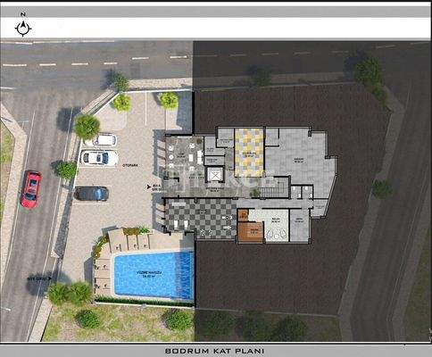 City-View Flats for Sale with a Communal Pool in Alanya Antalya