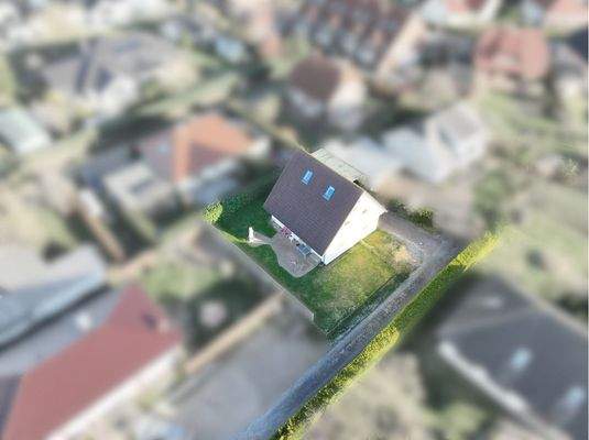 Luftaufnahme aus südwestlicher Perspektive