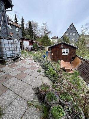 Außenbereich/Grundstück mit Schuppen