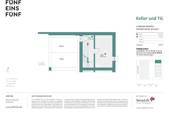 Grundriss SH 29 - UG