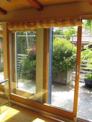 Große Schiebetüren