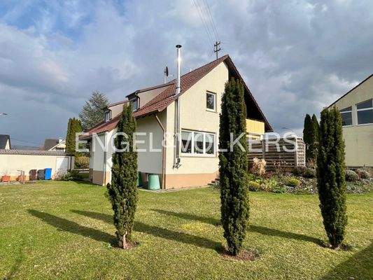 Süd/West Ansicht des Hauses