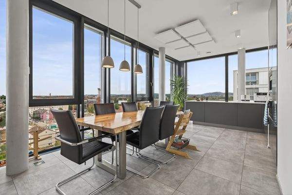 Essbereich & offene Küche