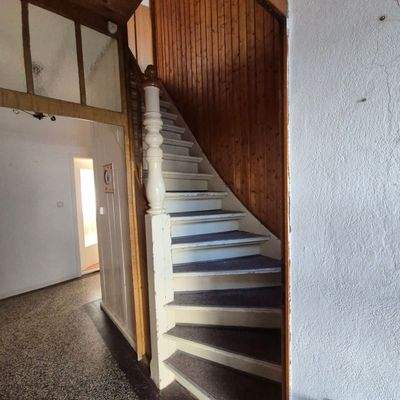 Treppe zum 1.Obergeschoß