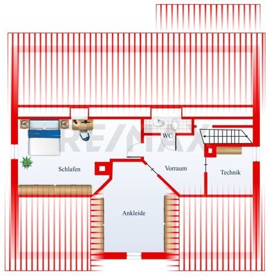 Grundriss 2. DG