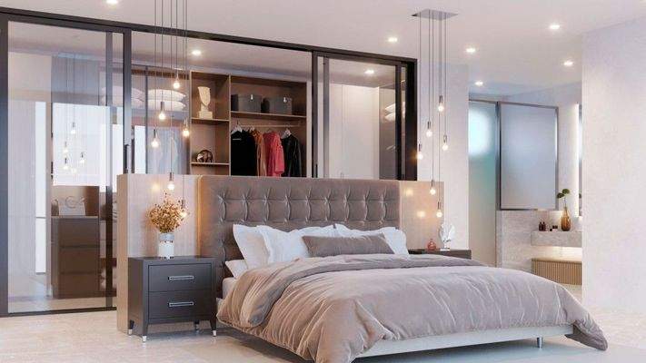 Neugebaute Designervilla mit Pool zum Verkauf in Sa Rapita, Mallorca