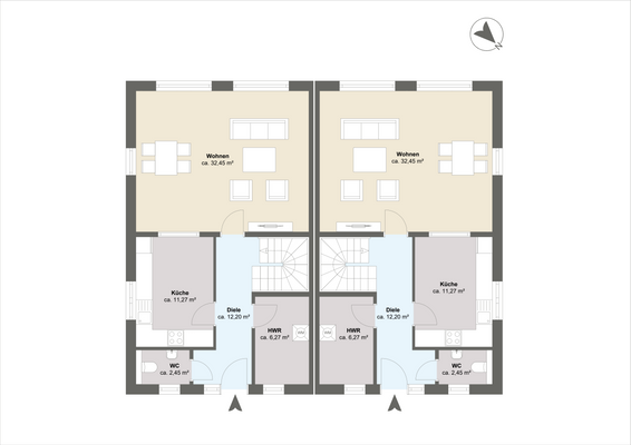 Grundriss Erdgeschoss