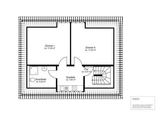 Grundriss - OG - Nebengebäude