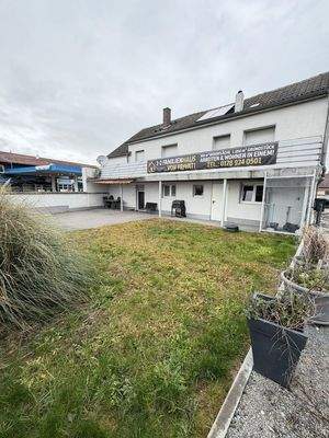 Hausansicht aus dem Garten 