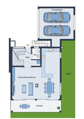 Illustration Erdgeschoss