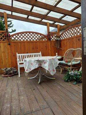 überdachter Freisitz