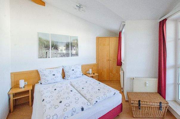 Schlafzimmer ETW Ostseebad Sellin 