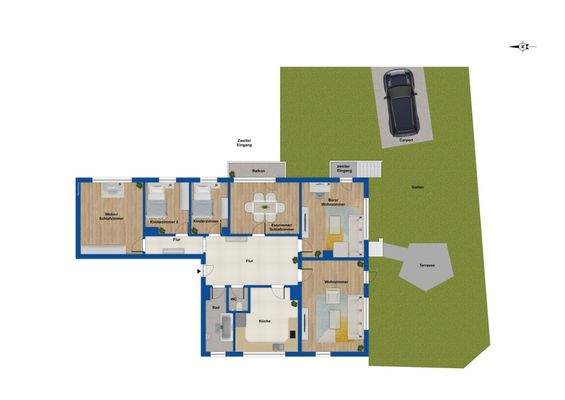 Grundriss - Erdgeschoss