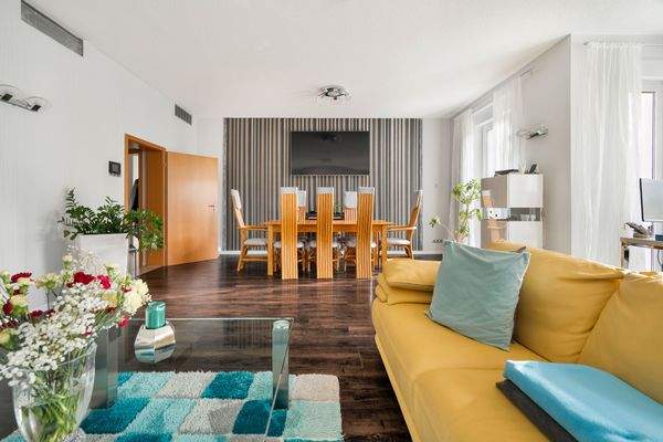 Wohn- und Esszimmer im Erdgeschoss