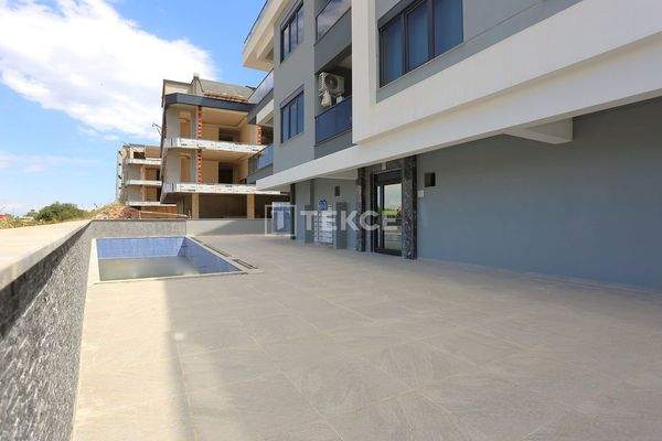 Furnished Apartment with Mountain View in Antalya