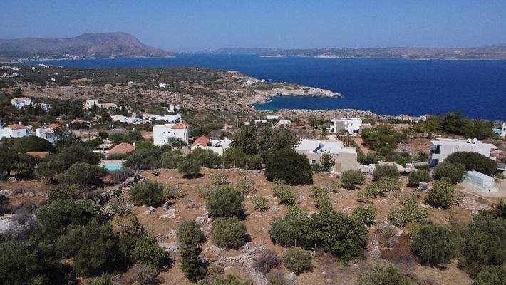 Kreta, Kokkino Chorio: Ruhiges Landgrundstück mit Dorfnähe zu verkaufen